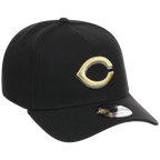 Cincinnati Reds MLB Black x Gold FASHION CORE New Era 9FORTY A-Frame