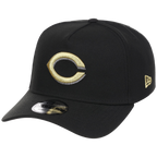 Cincinnati Reds MLB Black x Gold FASHION CORE New Era 9FORTY A-Frame