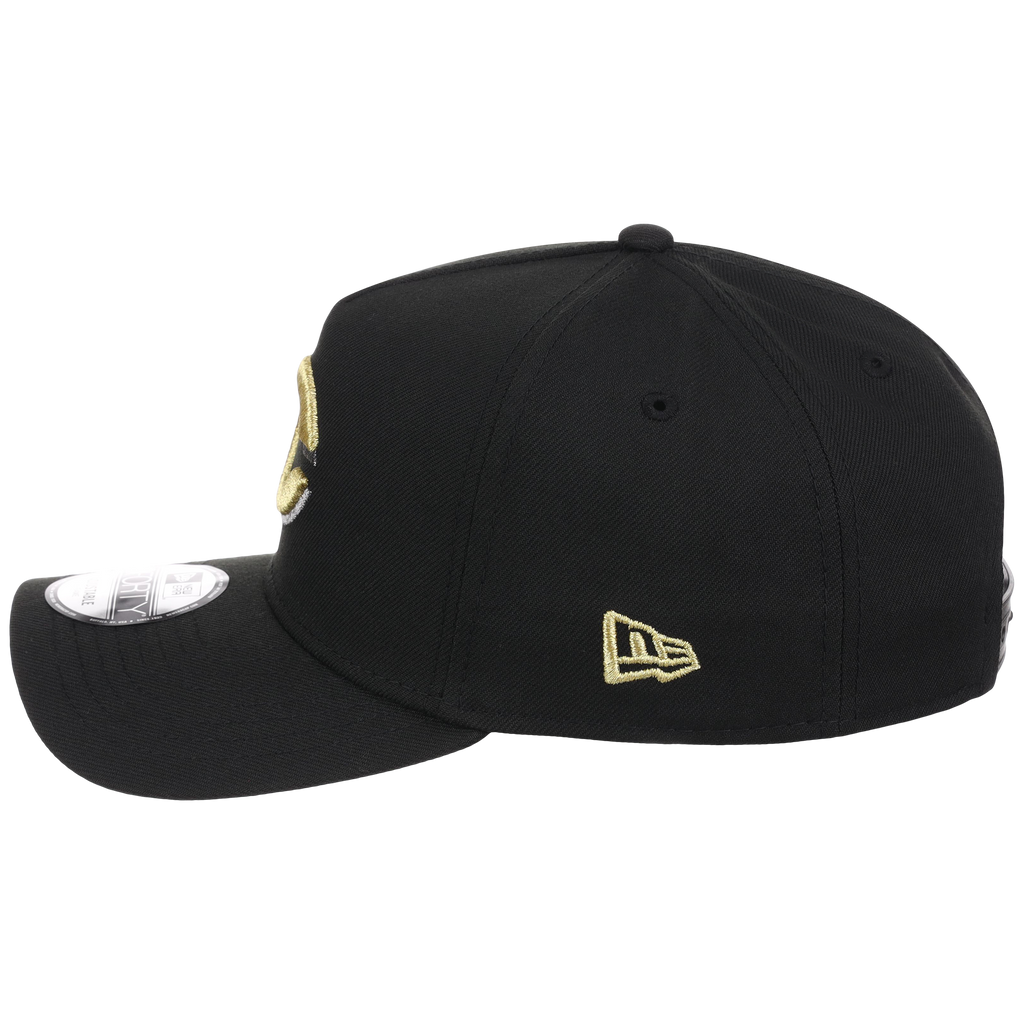 Cincinnati Reds MLB Black x Gold FASHION CORE New Era 9FORTY A-Frame