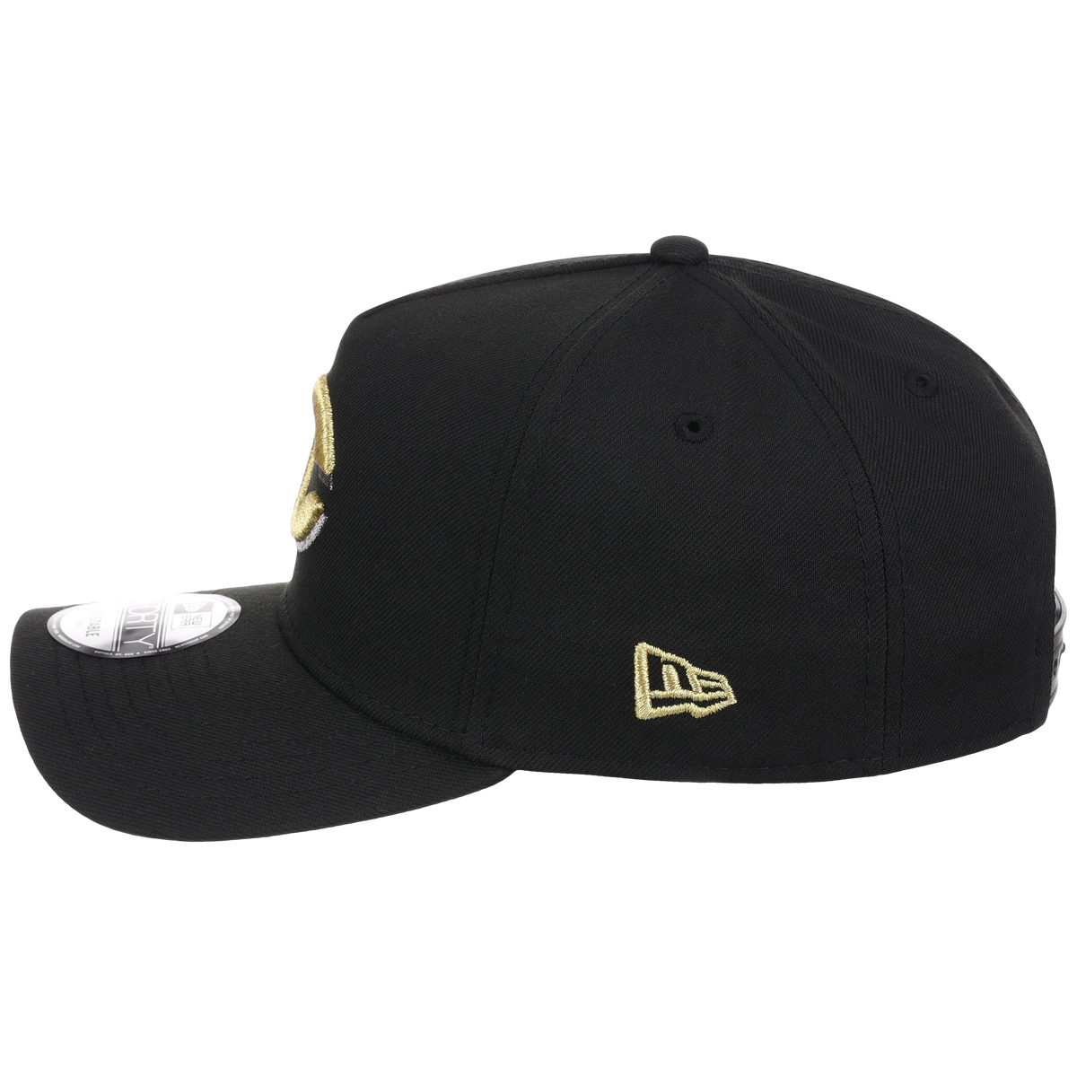 Cincinnati Reds MLB Black x Gold FASHION CORE New Era 9FORTY A-Frame