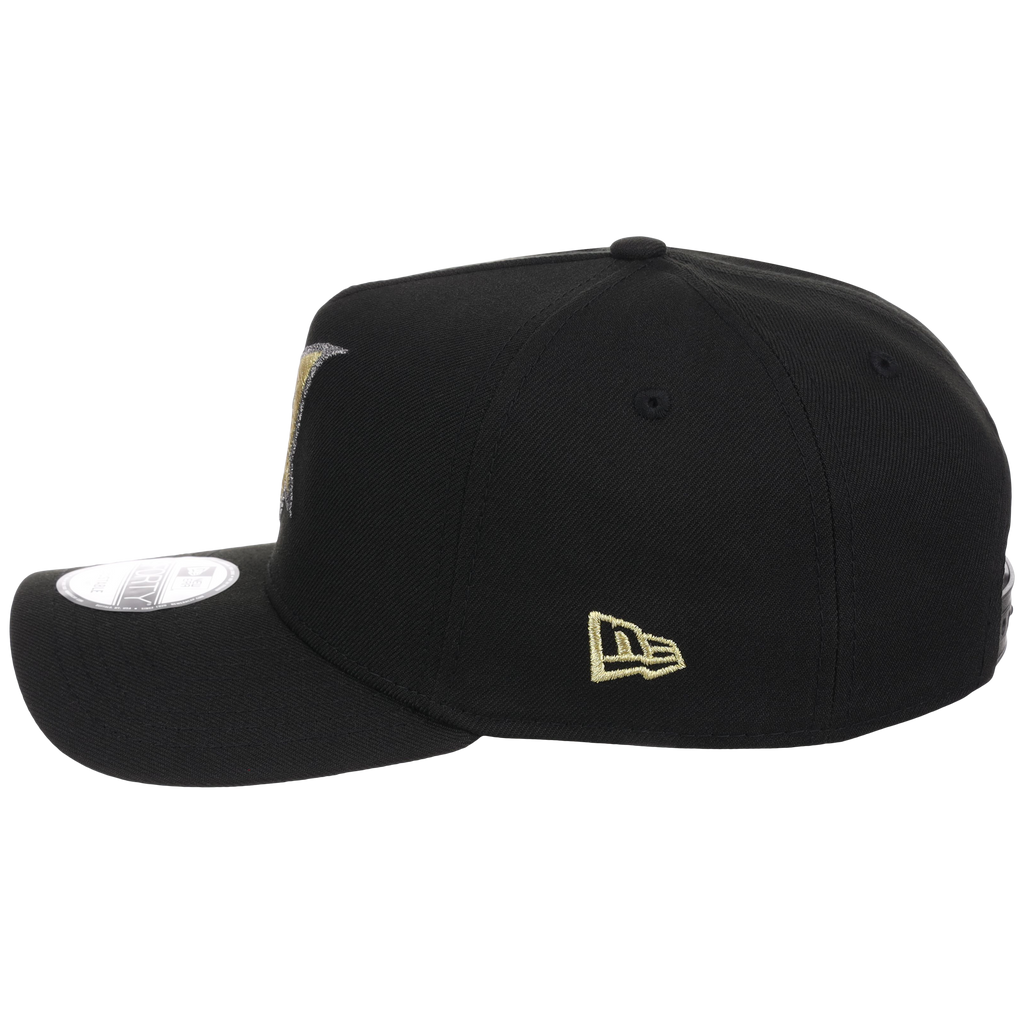 Cleveland Guardians MLB Black x Gold FASHION CORE New Era 9FORTY A-Frame