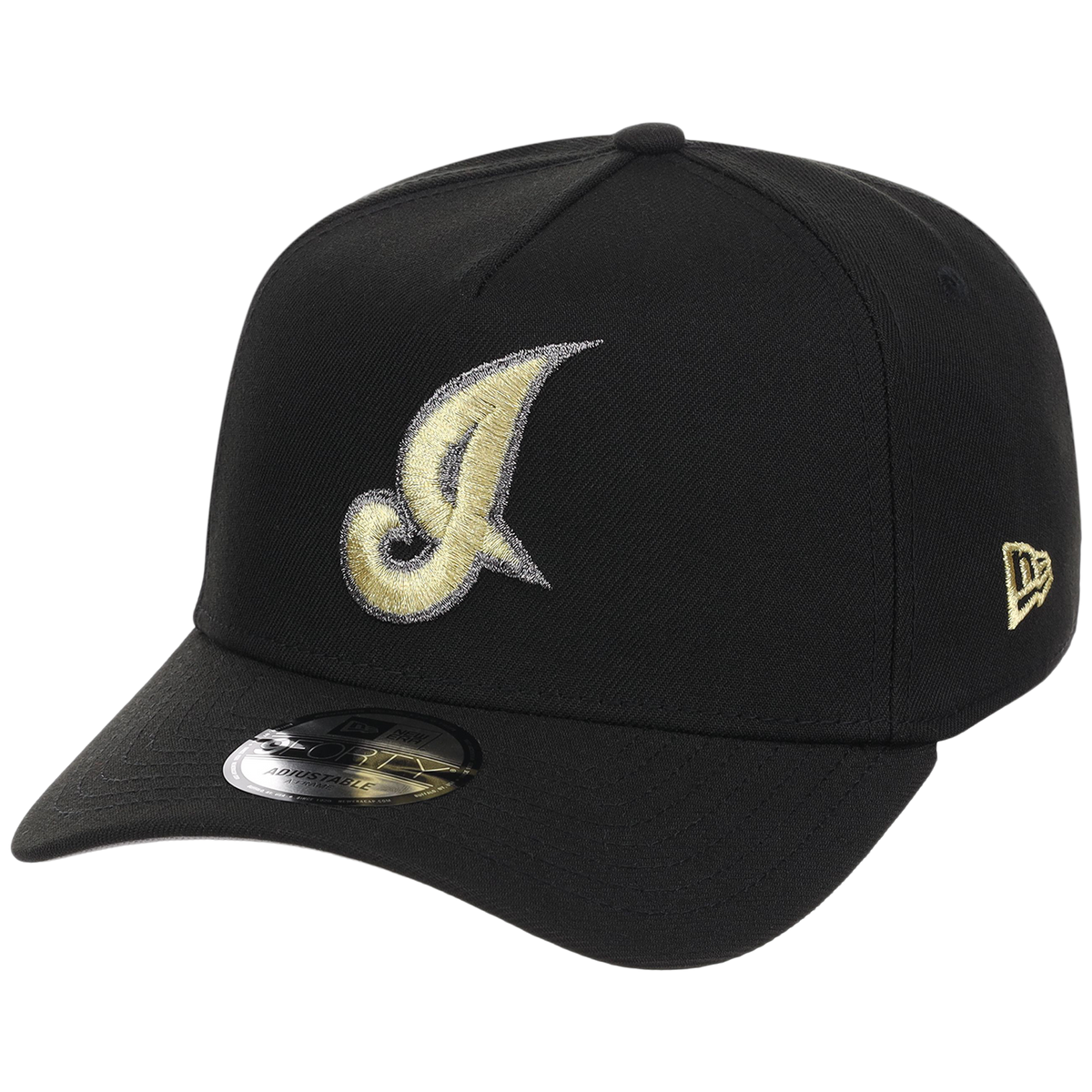 Cleveland Guardians MLB Black x Gold FASHION CORE New Era 9FORTY A-Frame