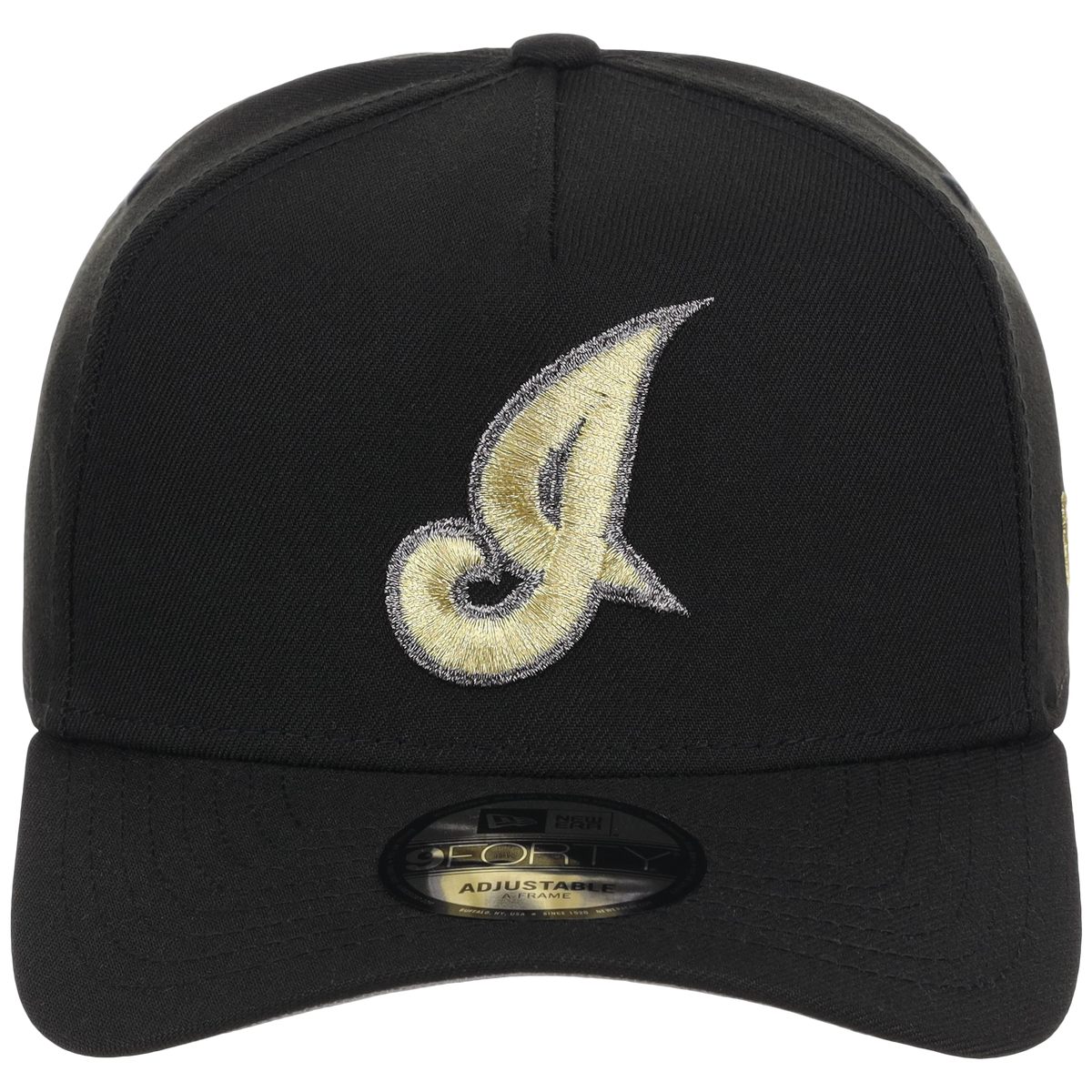 Cleveland Guardians MLB Black x Gold FASHION CORE New Era 9FORTY A-Frame