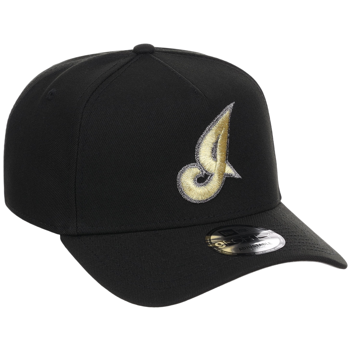 Cleveland Guardians MLB Black x Gold FASHION CORE New Era 9FORTY A-Frame