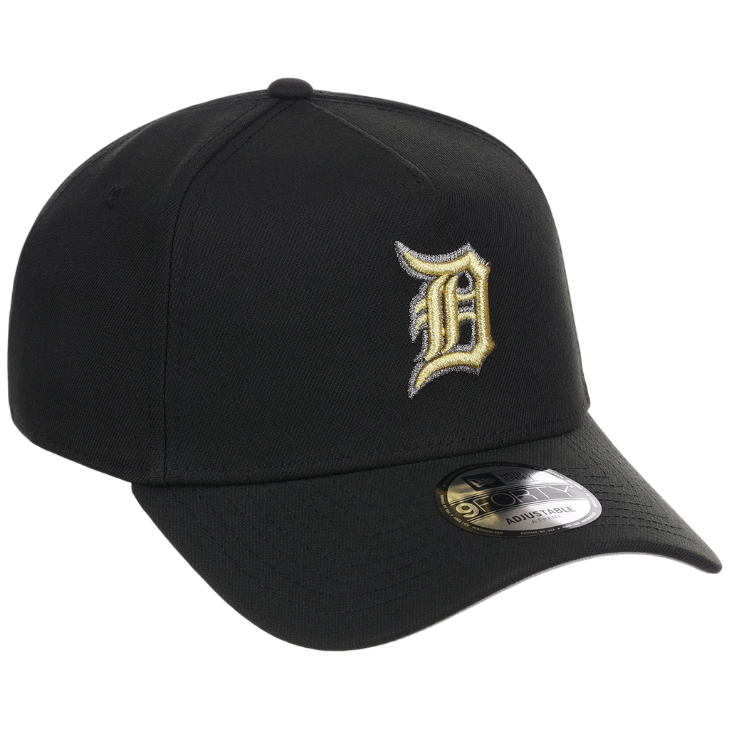 Detroit Tigers MLB Black x Gold FASHION CORE New Era 9FORTY A-Frame