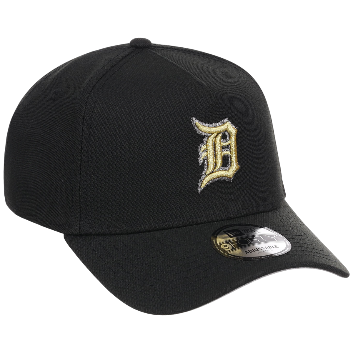 Detroit Tigers MLB Black x Gold FASHION CORE New Era 9FORTY A-Frame