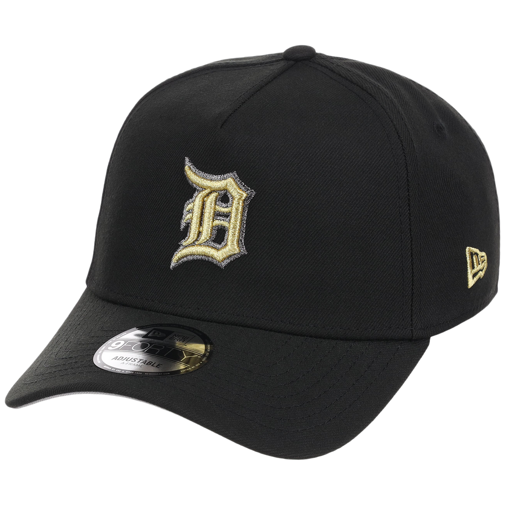 Detroit Tigers MLB Black x Gold FASHION CORE New Era 9FORTY A-Frame