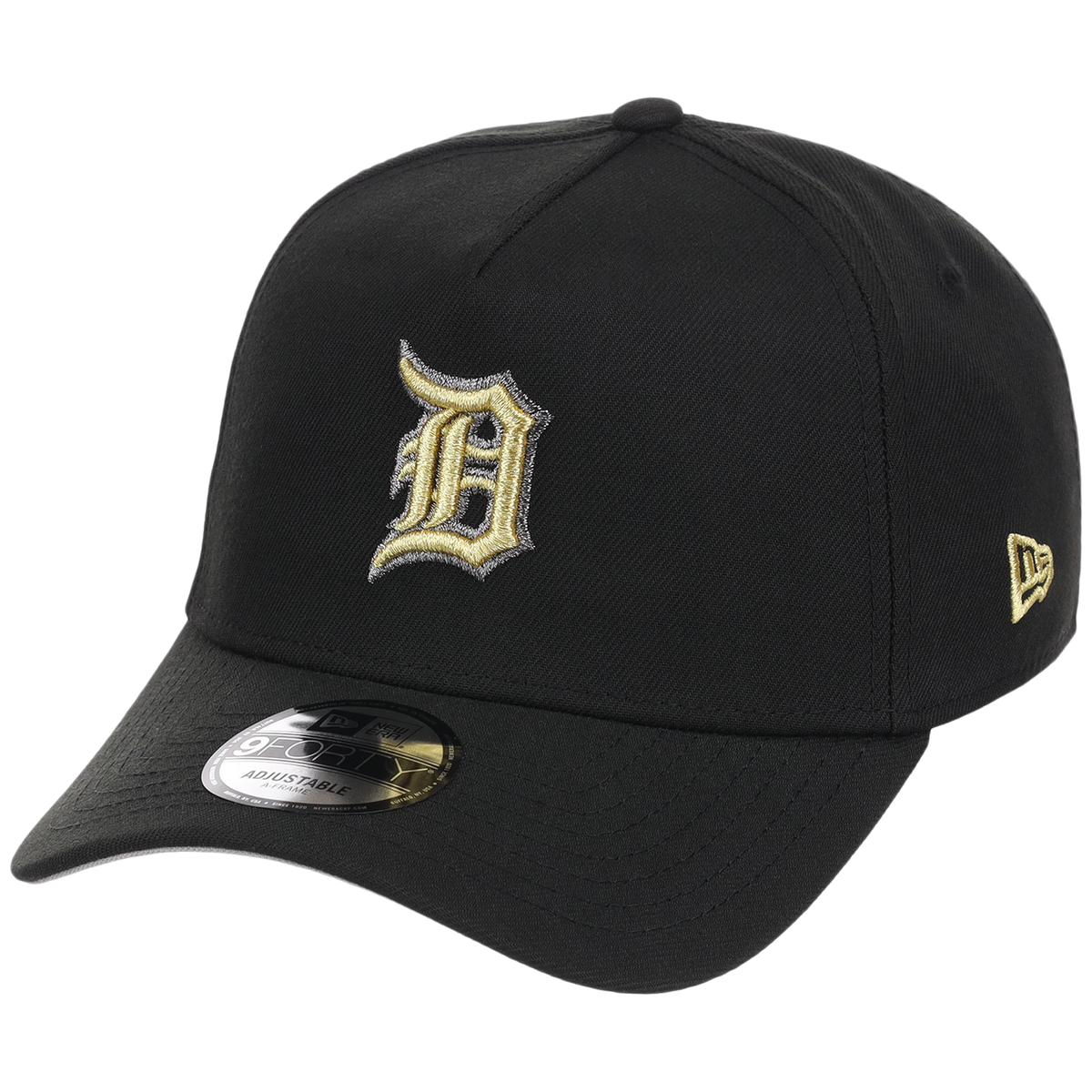 Detroit Tigers MLB Black x Gold FASHION CORE New Era 9FORTY A-Frame