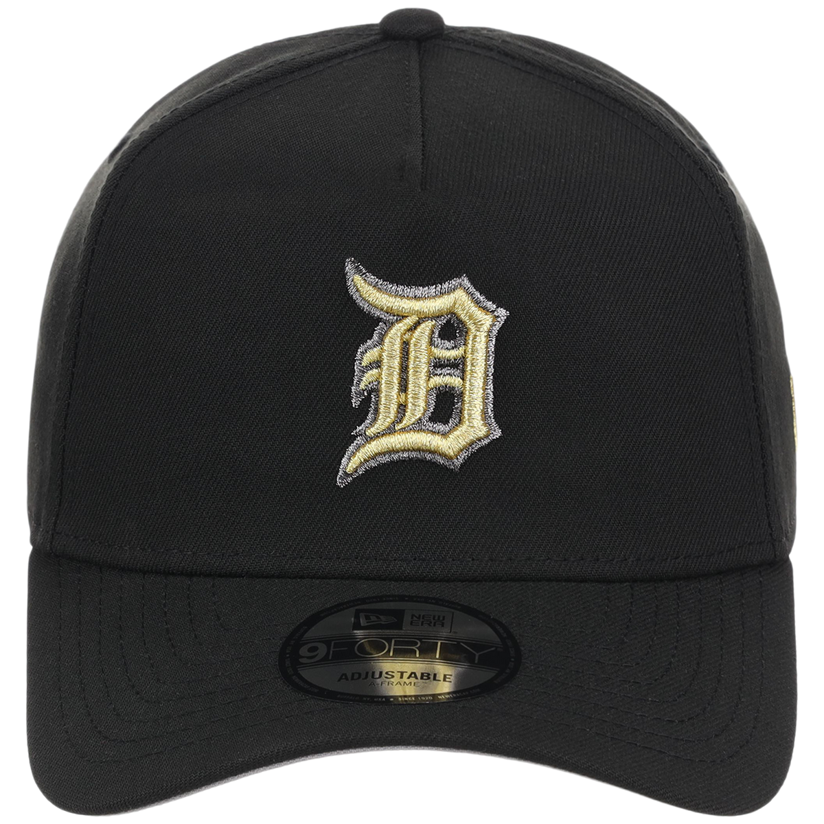 Detroit Tigers MLB Black x Gold FASHION CORE New Era 9FORTY A-Frame