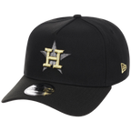 Houston Astros MLB Black x Gold FASHION CORE New Era 9FORTY A-Frame