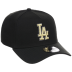 Los Angeles Dodgers MLB Black x Gold FASHION CORE New Era 9FORTY A-Frame