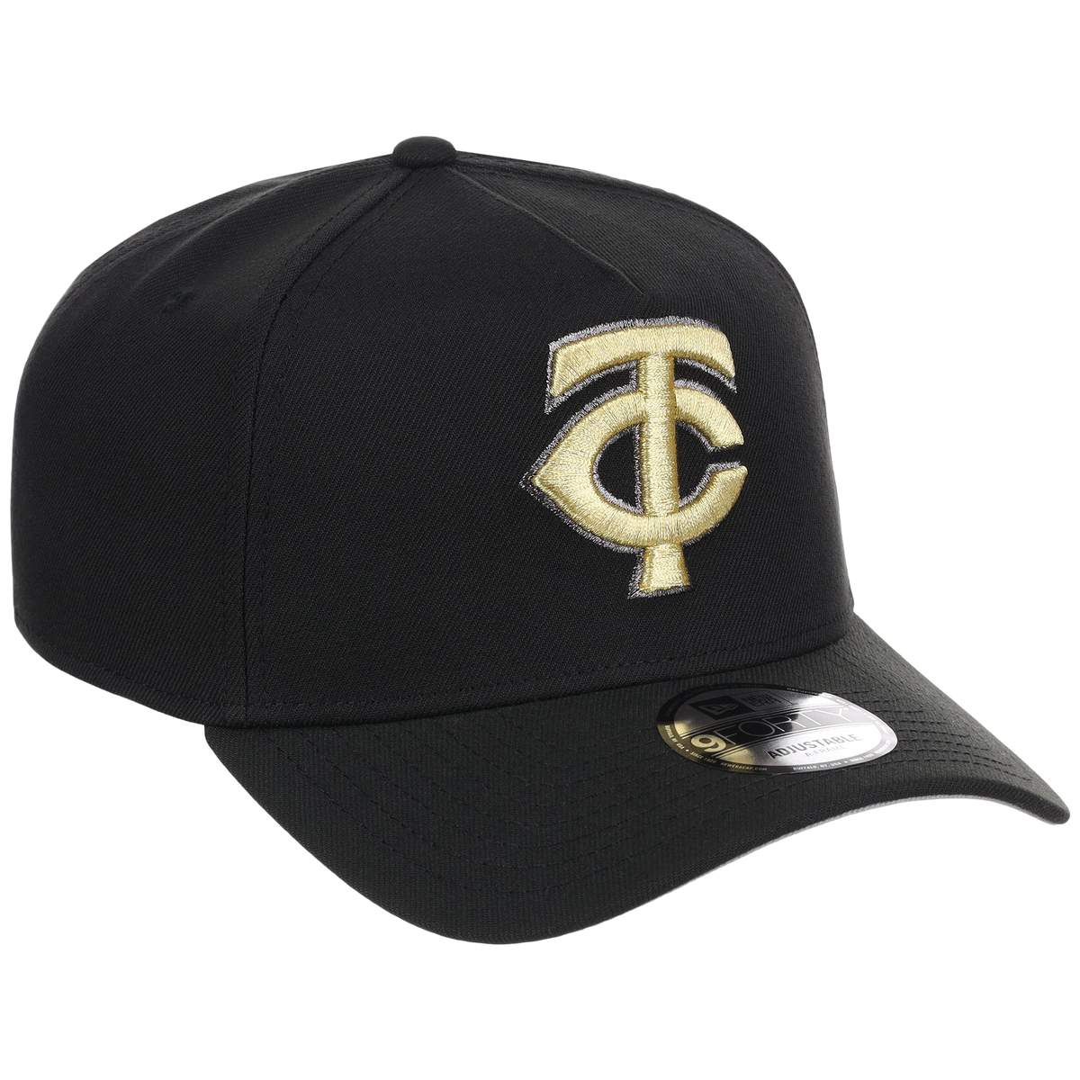 Minnesota Twins MLB Black x Gold FASHION CORE New Era 9FORTY A-Frame
