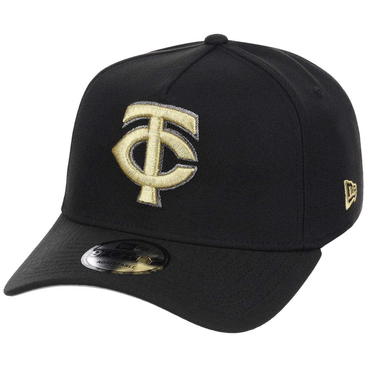 Minnesota Twins MLB Black x Gold FASHION CORE New Era 9FORTY A-Frame