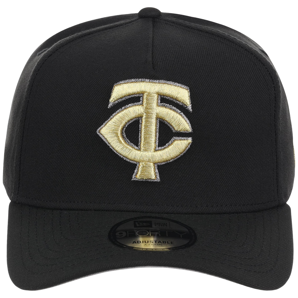 Minnesota Twins MLB Black x Gold FASHION CORE New Era 9FORTY A-Frame