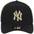 New York Yankees MLB Black x Gold FASHION CORE New Era 9FORTY A-Frame