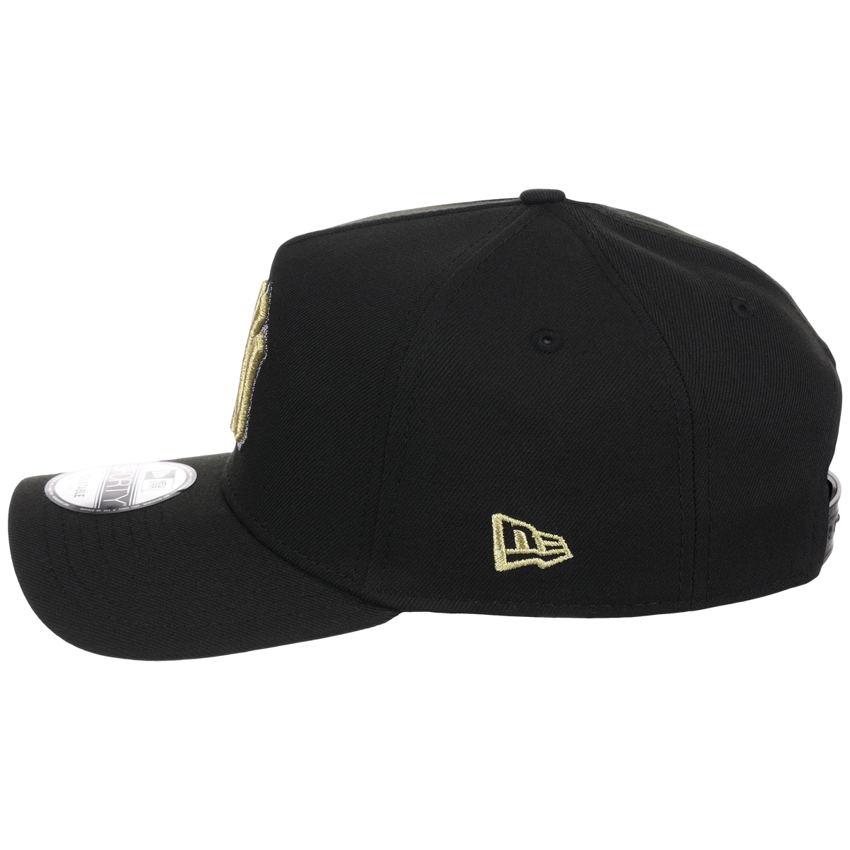 New York Yankees MLB Black x Gold FASHION CORE New Era 9FORTY A-Frame