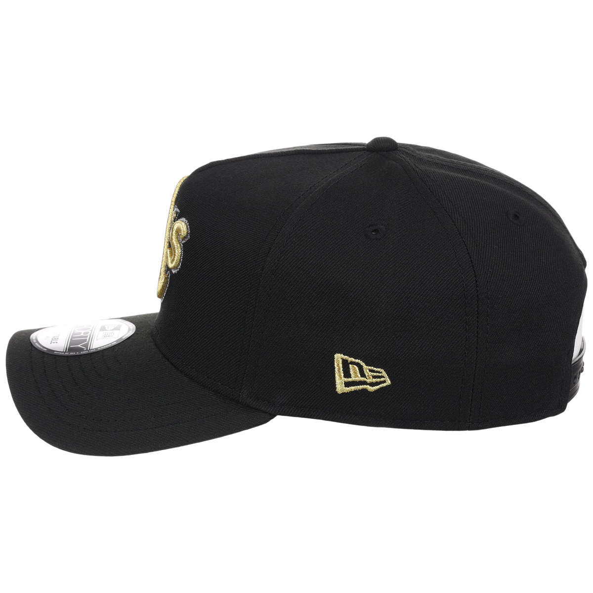 Oakland Athletics MLB Black x Gold FASHION CORE New Era 9FORTY A-Frame