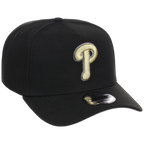 Philadelphia Phillies MLB Black x Gold FASHION CORE New Era 9FORTY A-Frame