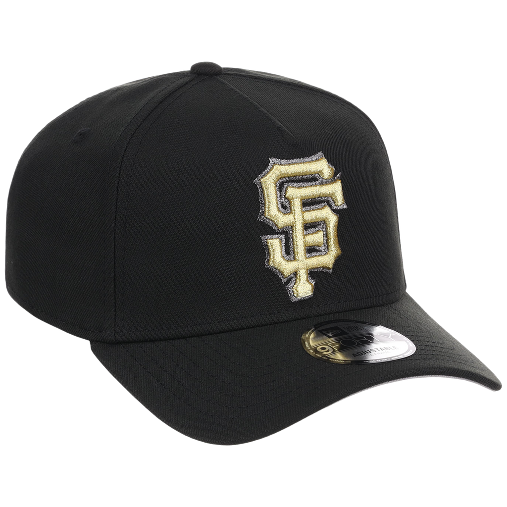 San Francisco Giants MLB Black x Gold FASHION CORE New Era 9FORTY A-Frame