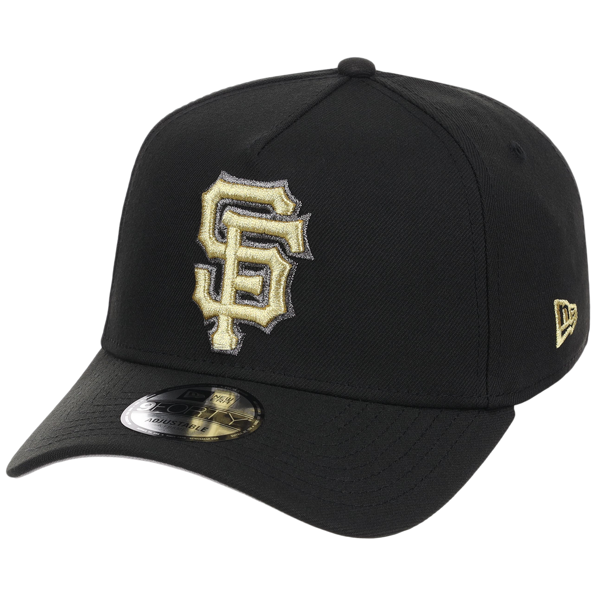 San Francisco Giants MLB Black x Gold FASHION CORE New Era 9FORTY A-Frame
