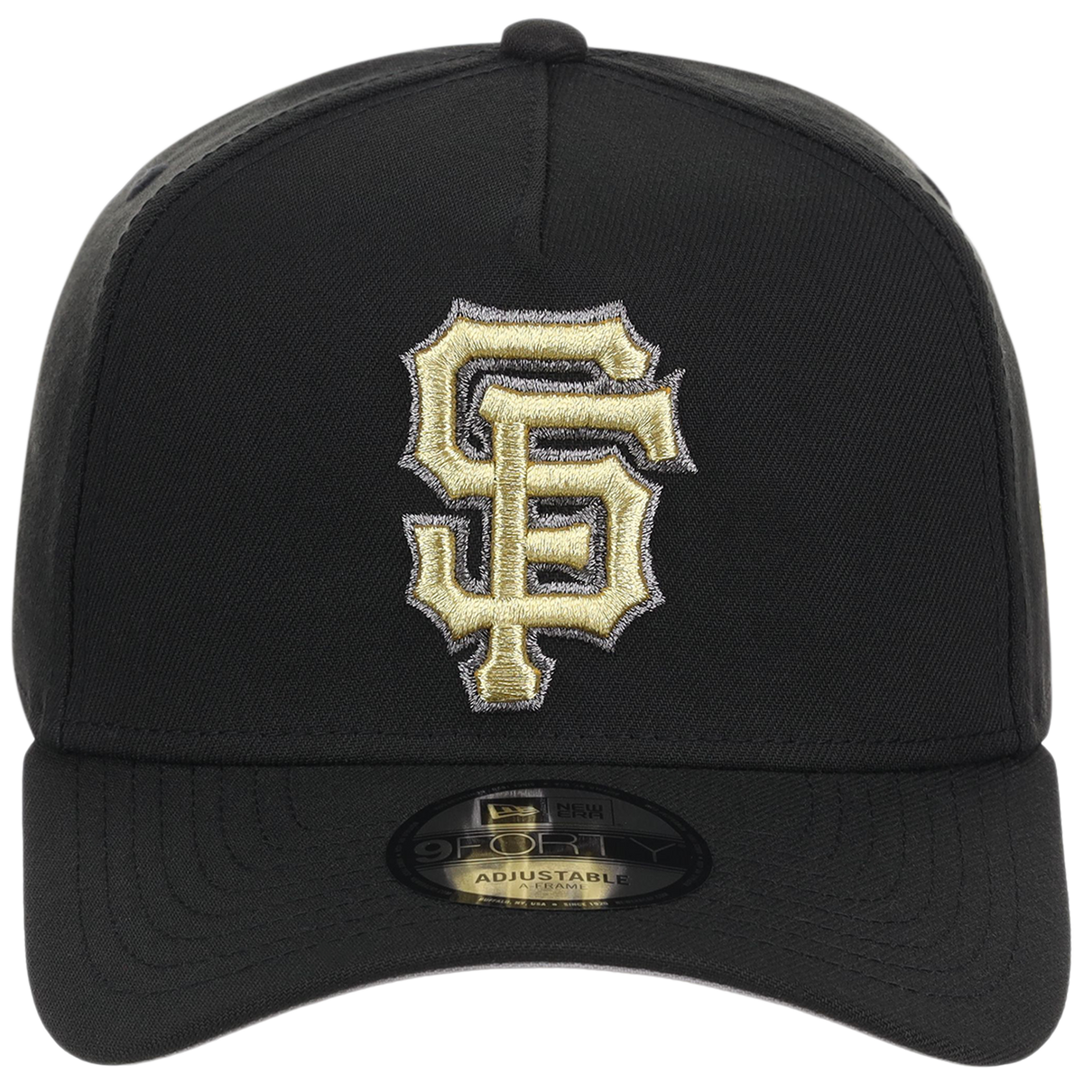 San Francisco Giants MLB Black x Gold FASHION CORE New Era 9FORTY A-Frame