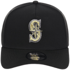 Seattle Mariners MLB Black x Gold FASHION CORE New Era 9FORTY A-Frame