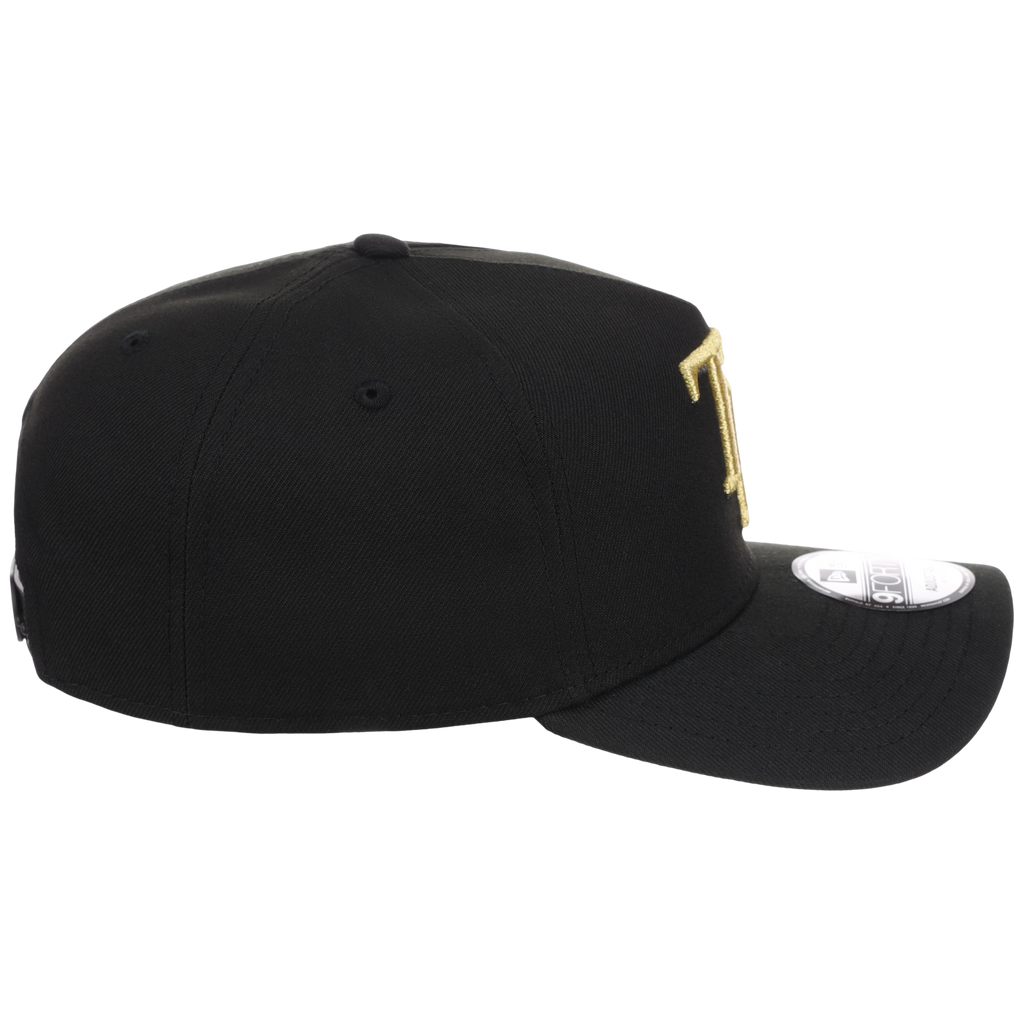 Tampa Bay Rays MLB Black x Gold FASHION CORE New Era 9FORTY A-Frame