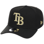 Tampa Bay Rays MLB Black x Gold FASHION CORE New Era 9FORTY A-Frame