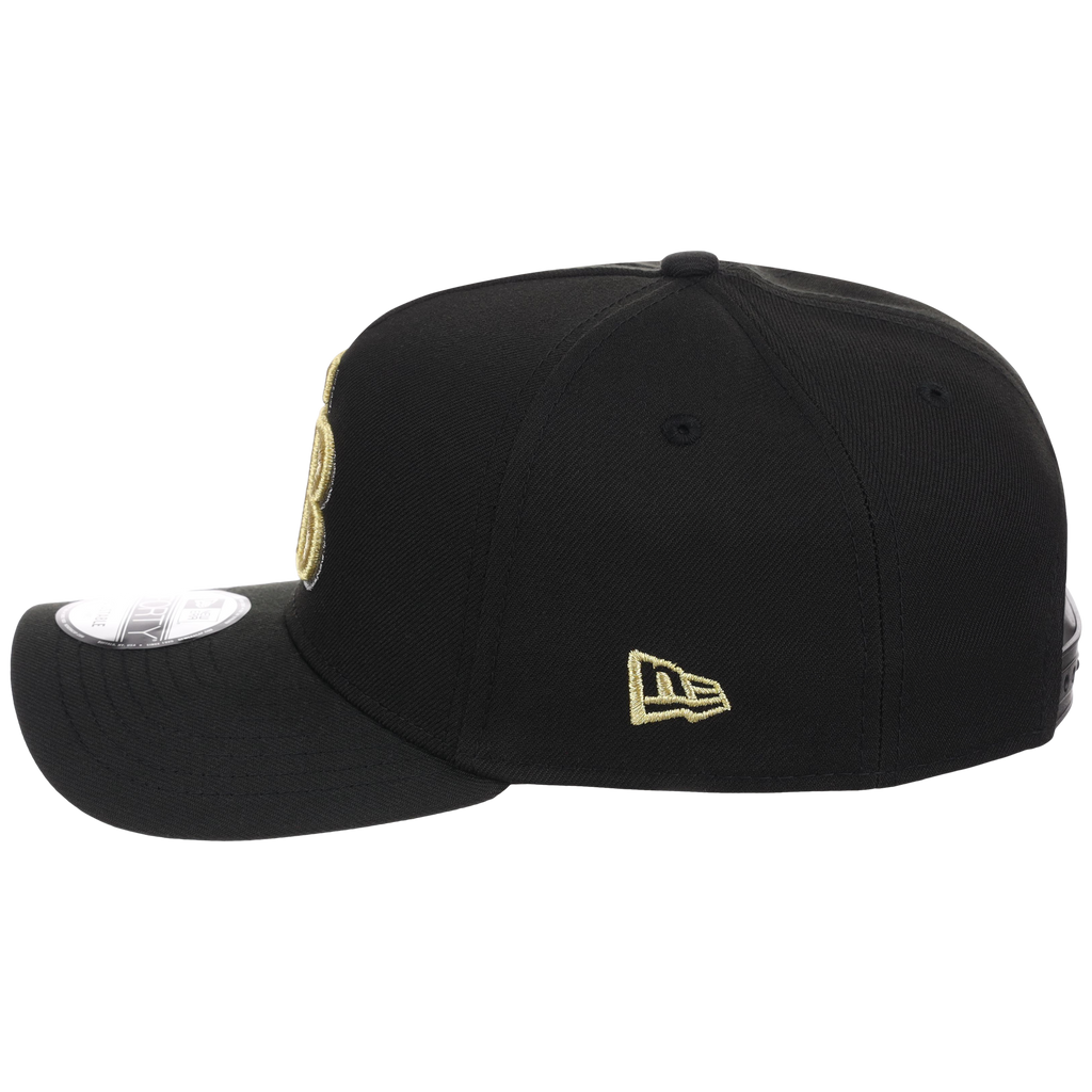 Tampa Bay Rays MLB Black x Gold FASHION CORE New Era 9FORTY A-Frame