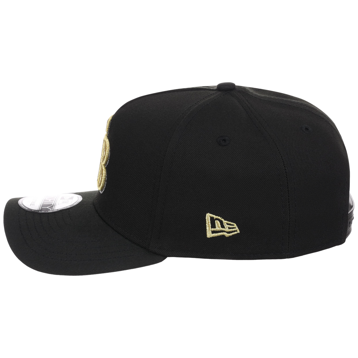 Tampa Bay Rays MLB Black x Gold FASHION CORE New Era 9FORTY A-Frame