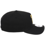 Texas Rangers MLB Black x Gold FASHION CORE New Era 9FORTY A-Frame