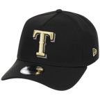 Texas Rangers MLB Black x Gold FASHION CORE New Era 9FORTY A-Frame