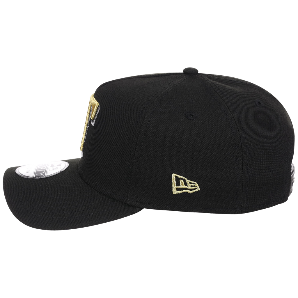 Texas Rangers MLB Black x Gold FASHION CORE New Era 9FORTY A-Frame