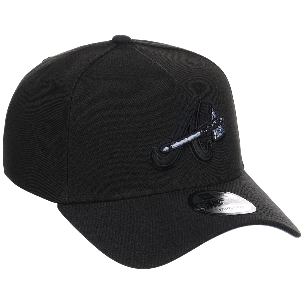 Atlanta Braves MLB Black Sky FASHION CORE New Era 9FORTY A-Frame