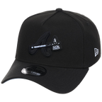Atlanta Braves MLB Black Sky FASHION CORE New Era 9FORTY A-Frame