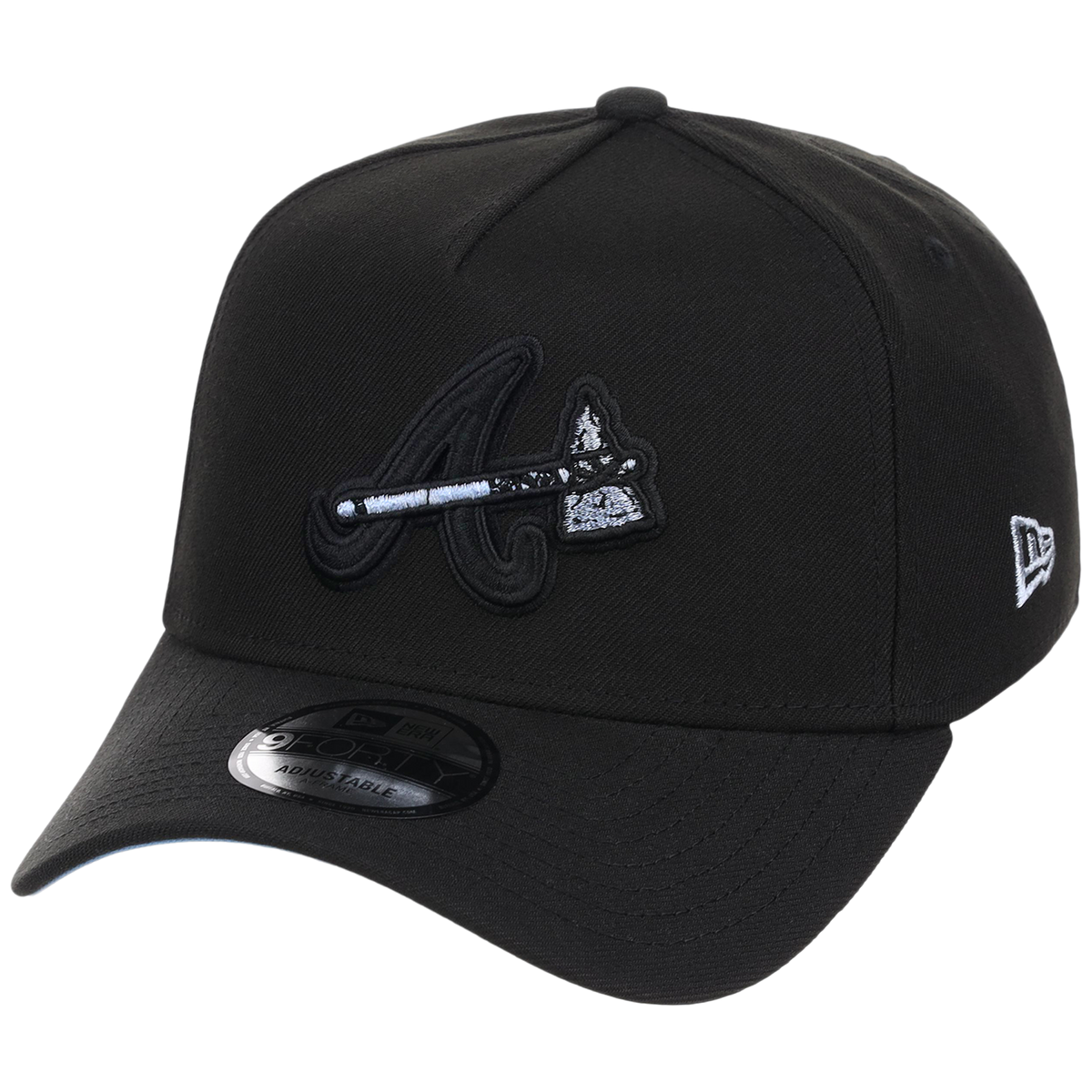 Atlanta Braves MLB Black Sky FASHION CORE New Era 9FORTY A-Frame