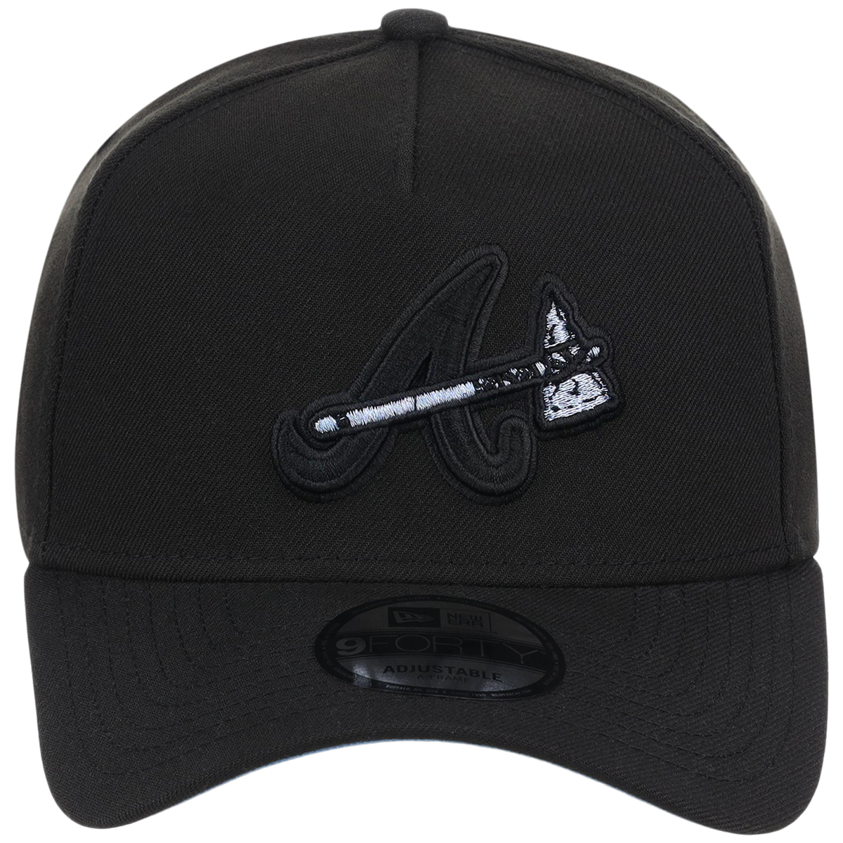 Atlanta Braves MLB Black Sky FASHION CORE New Era 9FORTY A-Frame