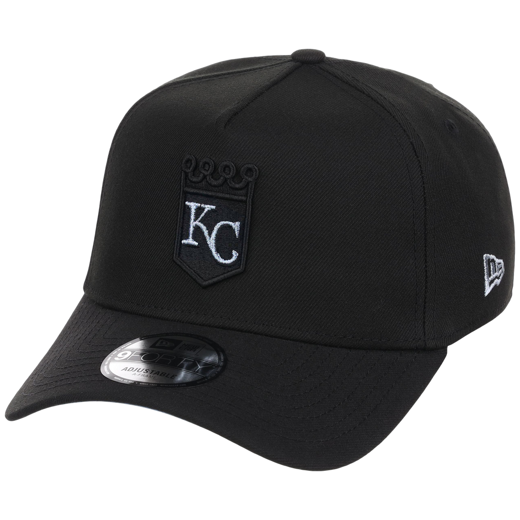 Kansas City Royals MLB Black Sky FASHION CORE New Era 9FORTY A-Frame