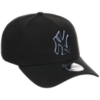 New York Yankees MLB Black Sky FASHION CORE New Era 9FORTY A-Frame