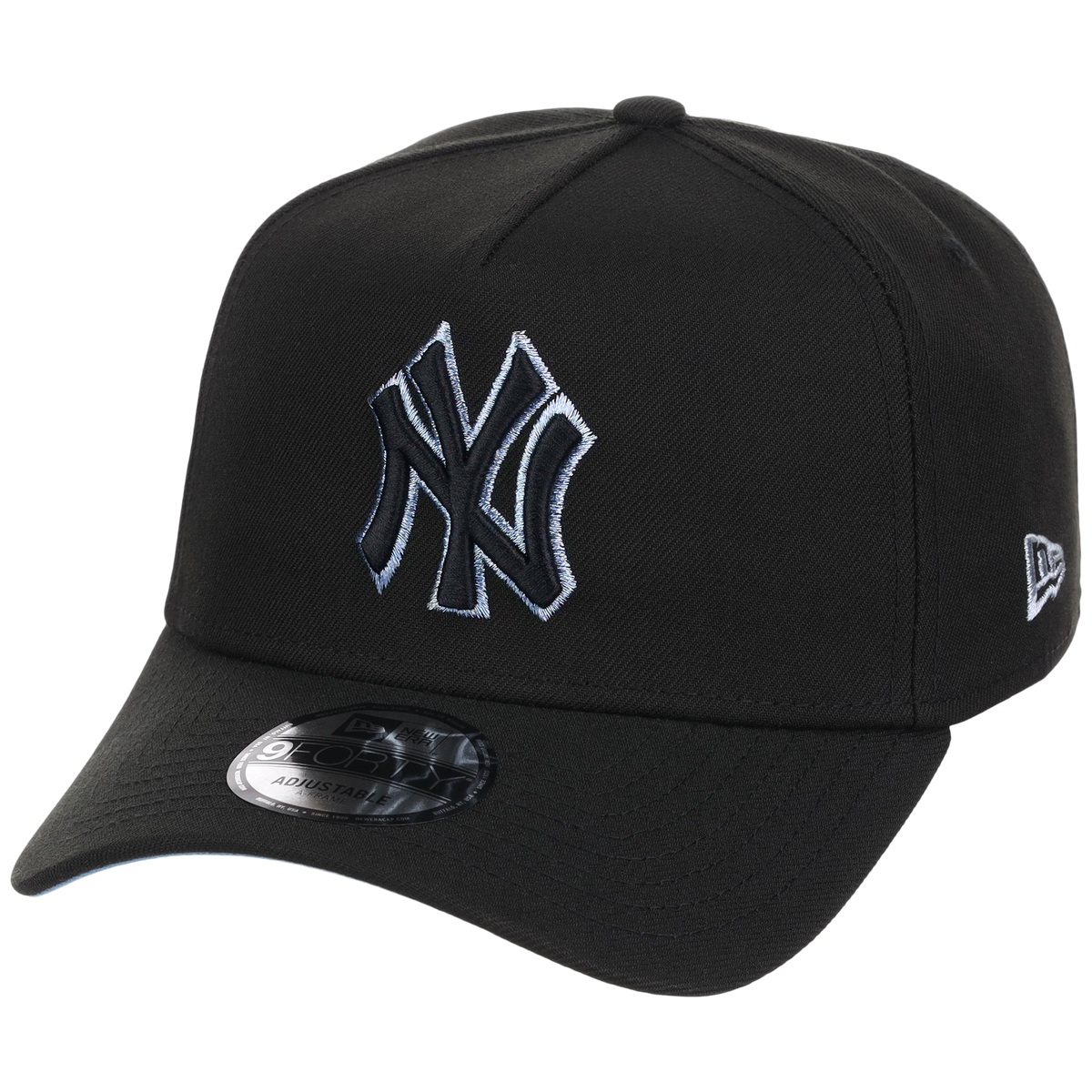 New York Yankees MLB Black Sky FASHION CORE New Era 9FORTY A-Frame