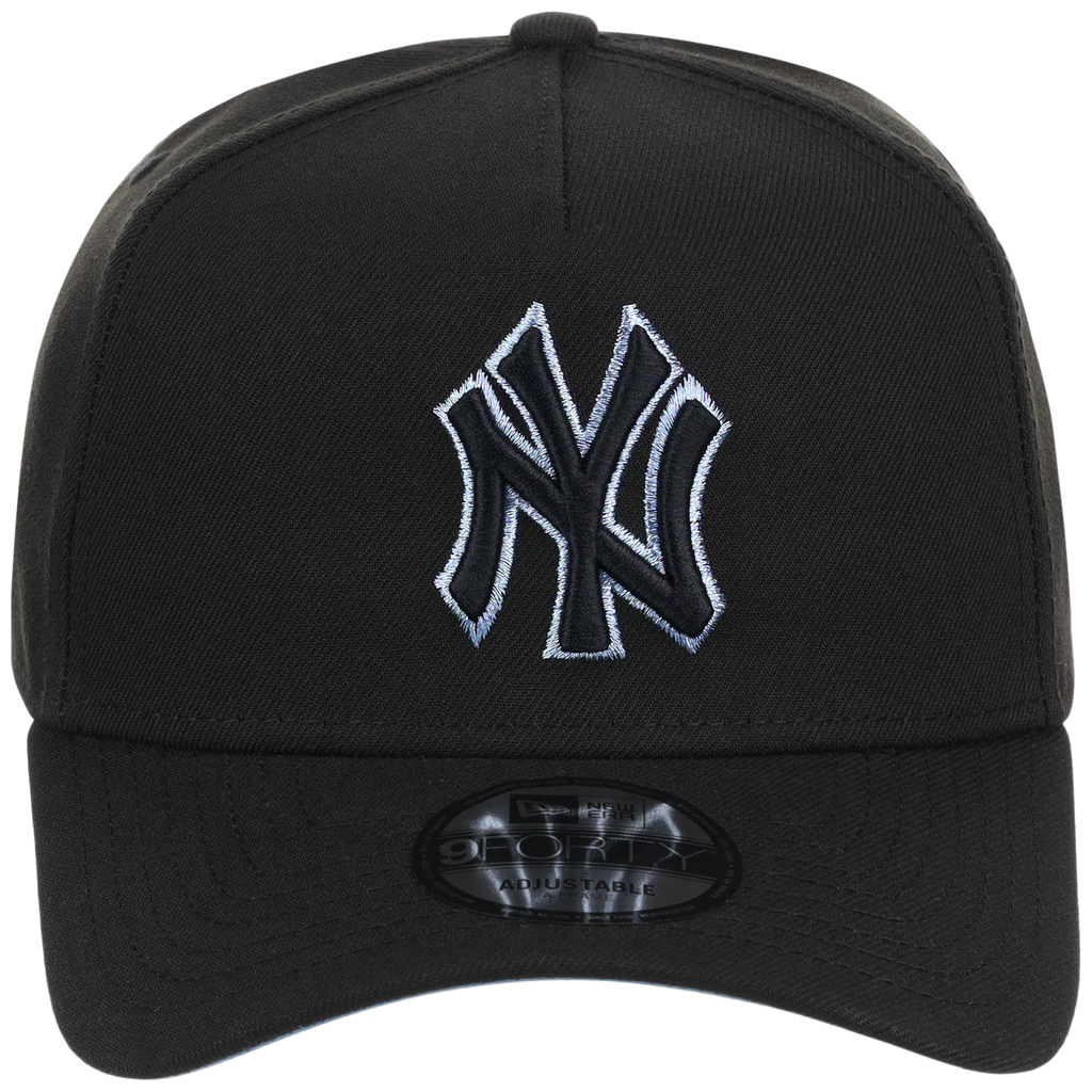 New York Yankees MLB Black Sky FASHION CORE New Era 9FORTY A-Frame