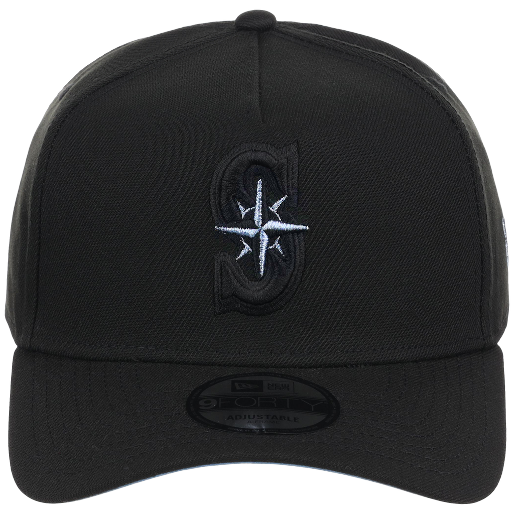 Seattle Mariners MLB Black Sky FASHION CORE New Era 9FORTY A-Frame