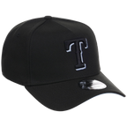 Texas Rangers MLB Black Sky FASHION CORE New Era 9FORTY A-Frame