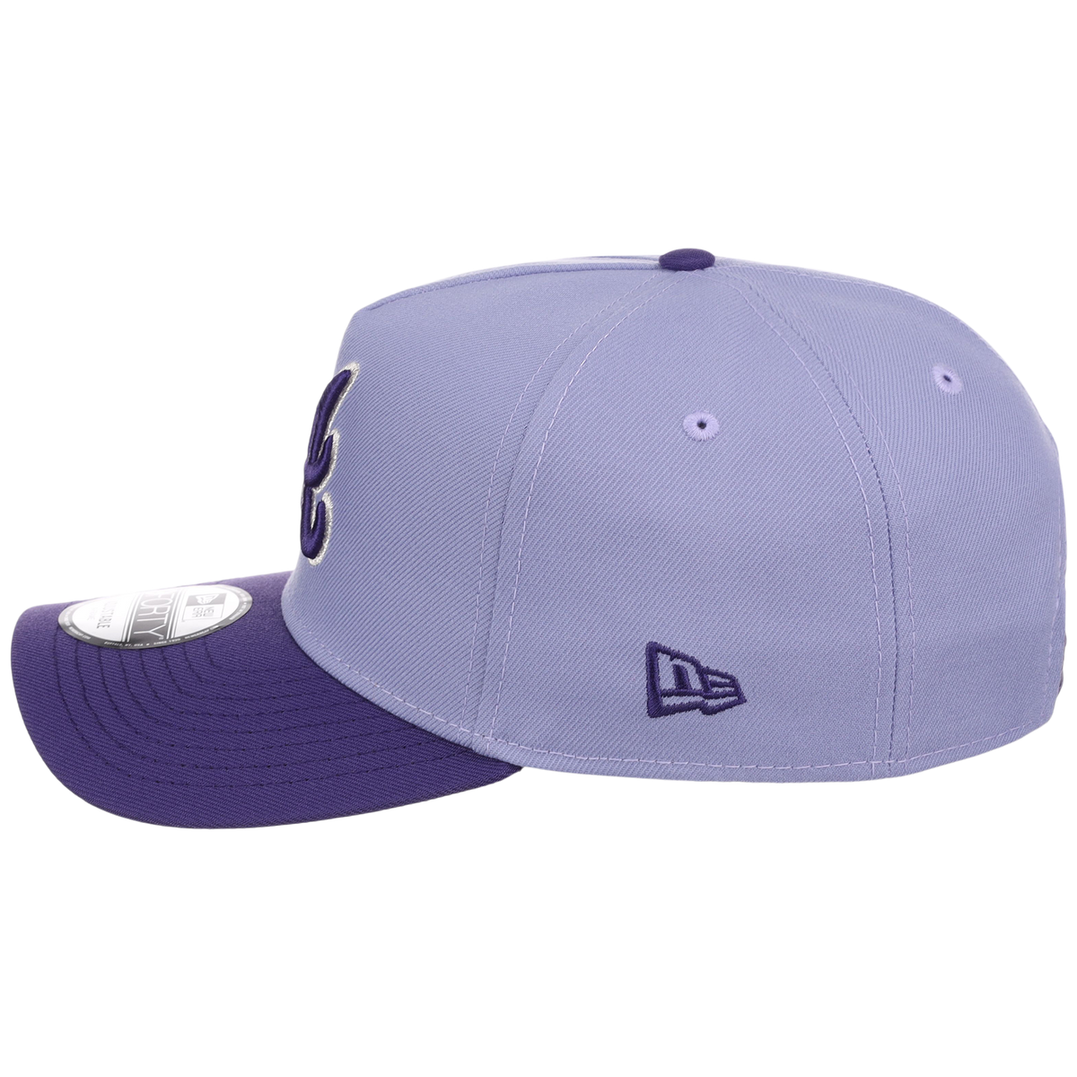 Atlanta Braves MLB Lavender x Purple FASHION CORE New Era 9FORTY A-Frame