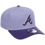 Atlanta Braves MLB Lavender x Purple FASHION CORE New Era 9FORTY A-Frame