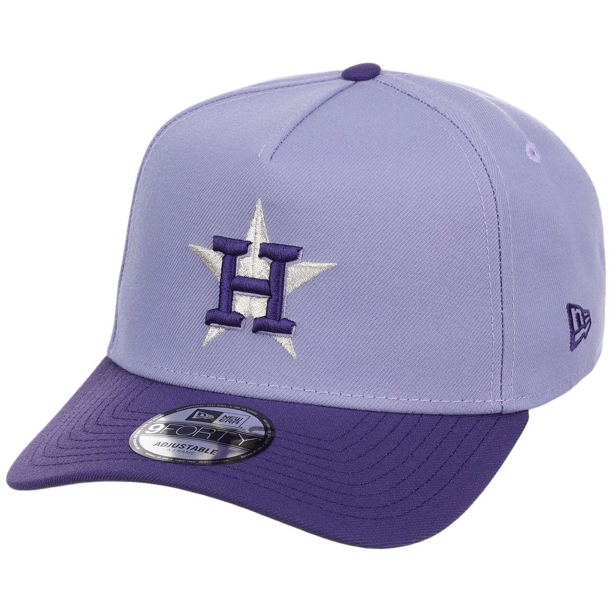 Houston Astros MLB Lavender x Purple FASHION CORE New Era 9FORTY A-Frame