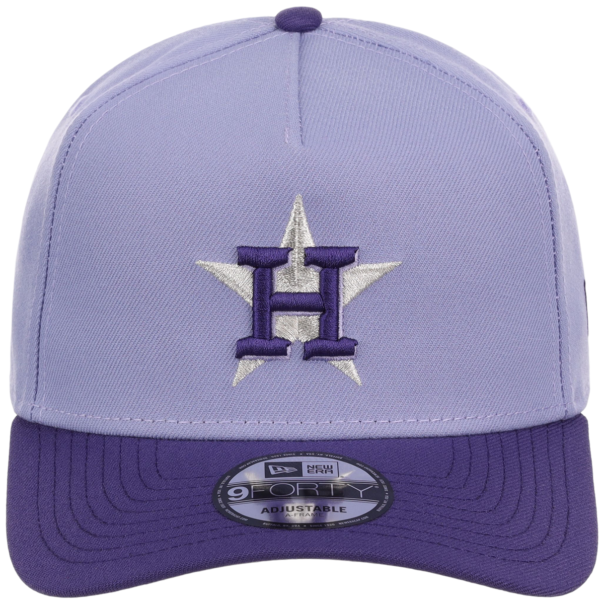 Houston Astros MLB Lavender x Purple FASHION CORE New Era 9FORTY A-Frame