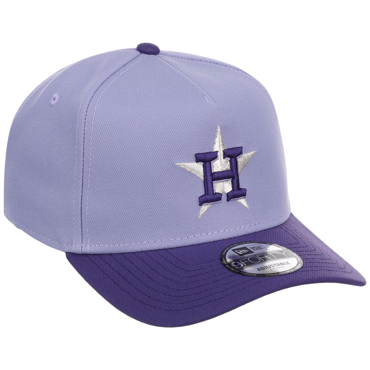 Houston Astros MLB Lavender x Purple FASHION CORE New Era 9FORTY A-Frame