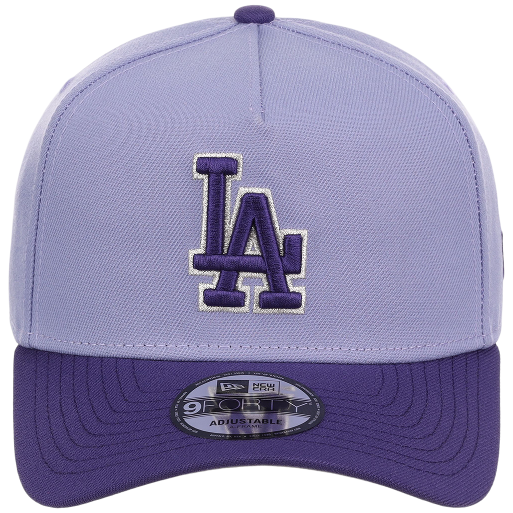 Los Angeles Dodgers MLB Lavender x Purple FASHION CORE New Era 9FORTY A-Frame