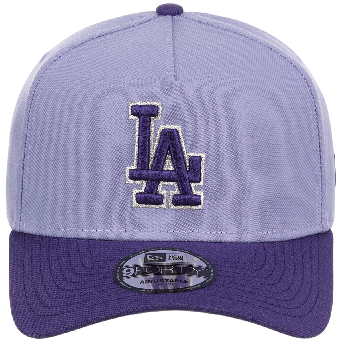 Los Angeles Dodgers MLB Lavender x Purple FASHION CORE New Era 9FORTY A-Frame
